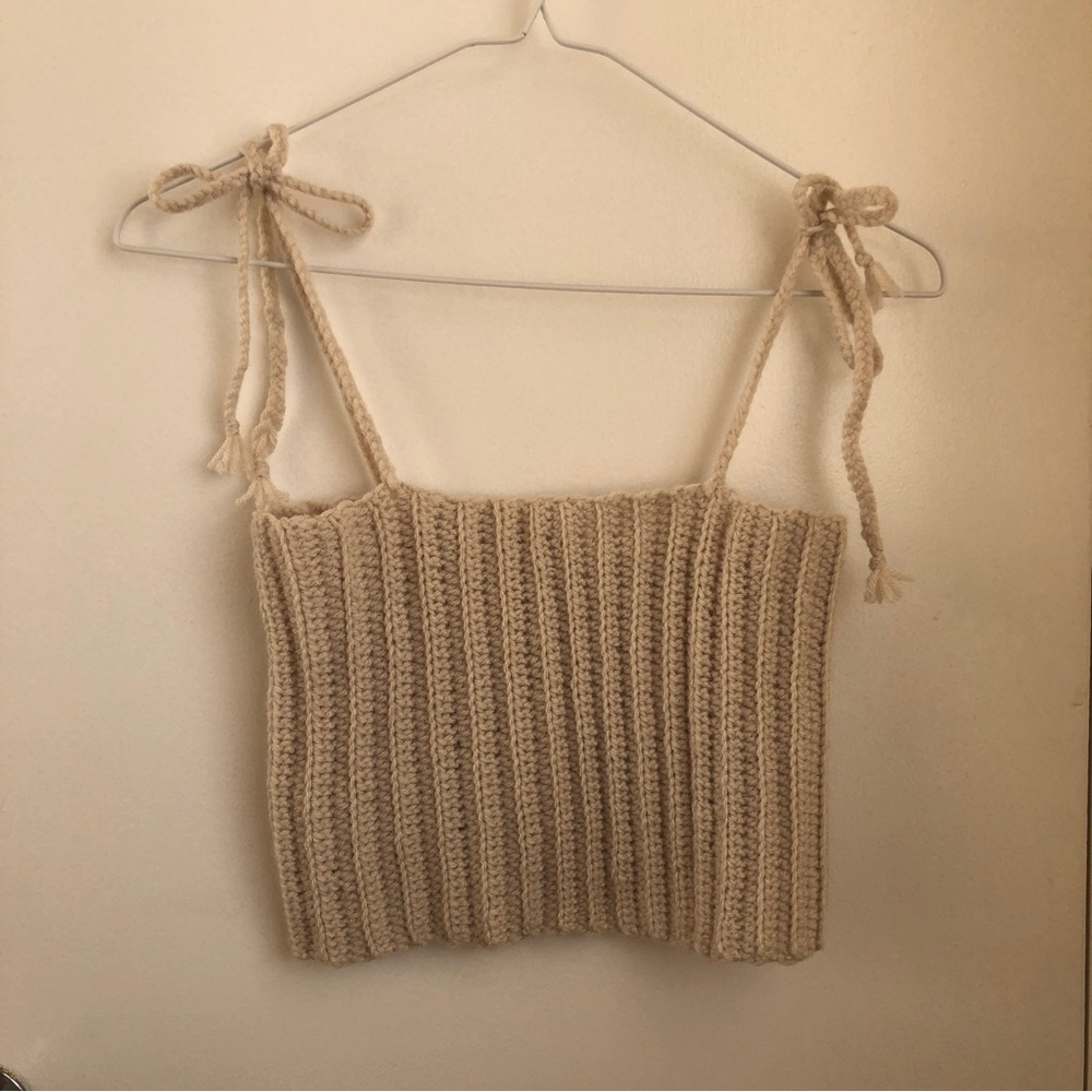 Crochet Tie Top
